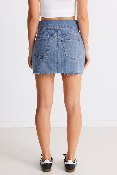 Eve Denim Skirt - Denim