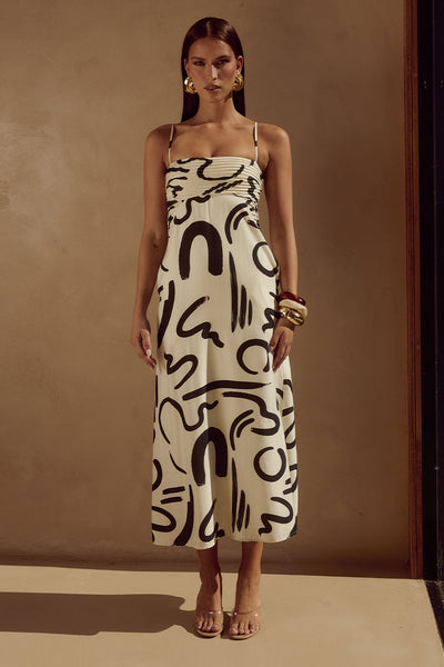 Ineze Midi Dress - York Sand