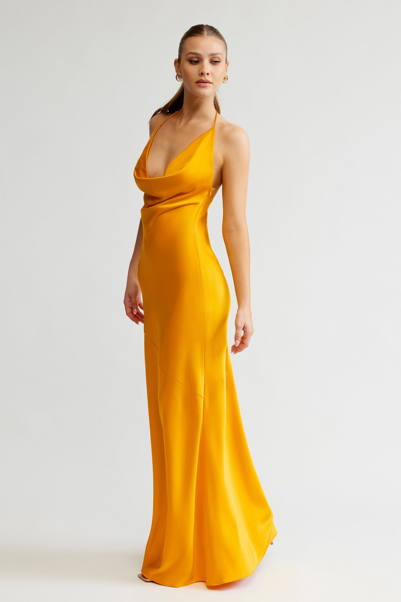 Freya Dress - Saffron