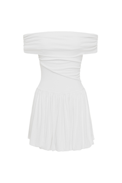 Manalla Mini Dress - White