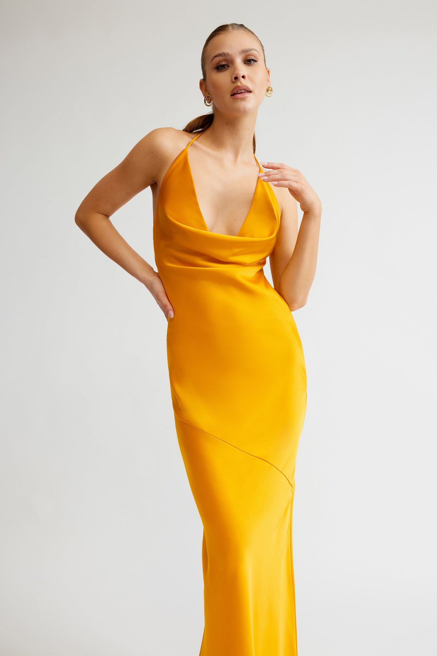 Freya Dress - Saffron