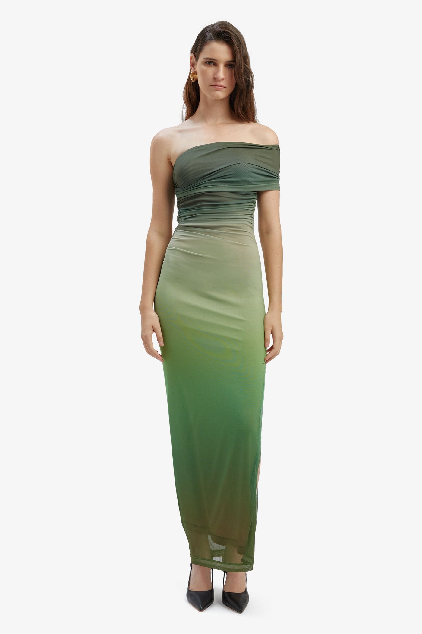 Aurelia Maxi Dress - Green Ombre