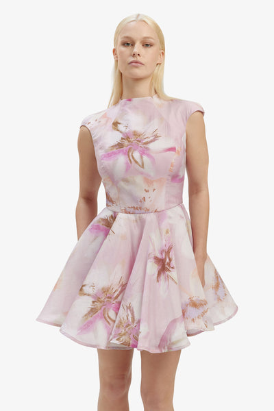 Josilyn Mini Dress - Lilac Floral