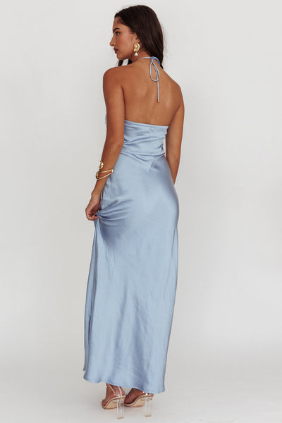 Flora Maxi Dress - Blue