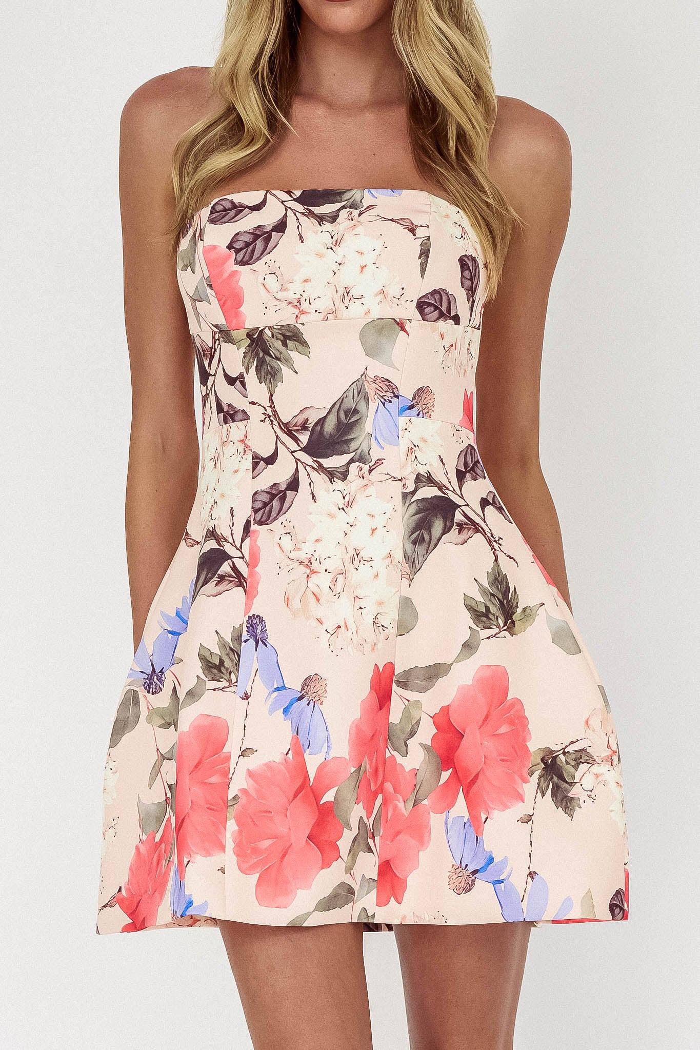 Serena Mini Dress - Floral