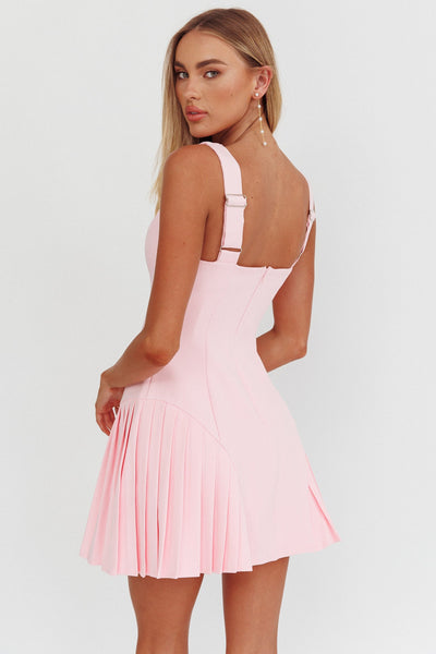 Ophelia Mini Dress - Pink