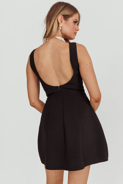 Opal Mini Dress - Black