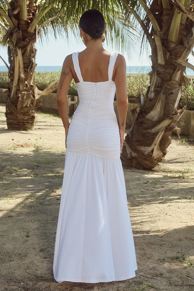 Carlie Maxi Dress - White