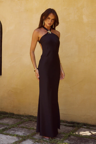 Chara Maxi Dress - Black