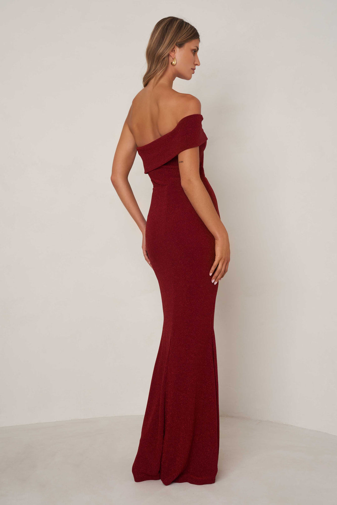 Delary Dress - Cherry Red