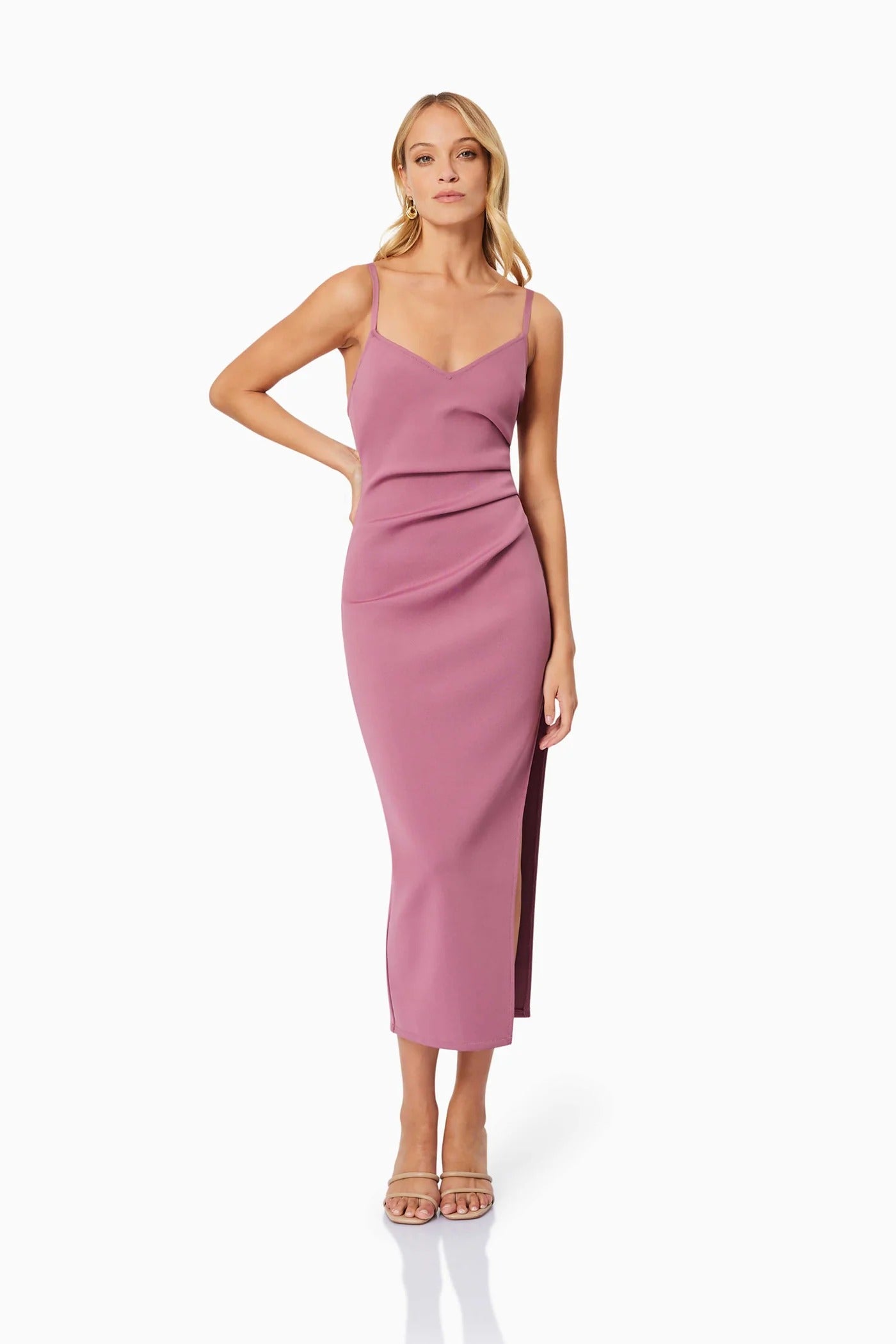 Vera Maxi Dress - Dusty Rose