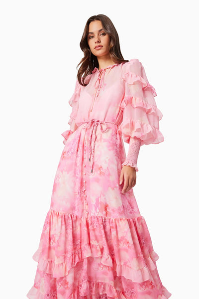 Ivy Maxi Dress - Pink