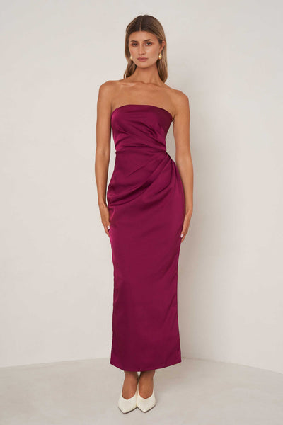 Eliza Dress - Plum