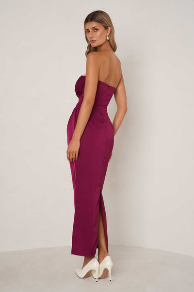 Eliza Dress - Plum