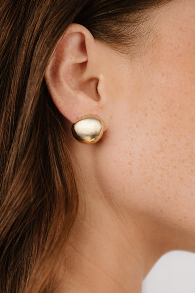 Pebble Stud Earrings