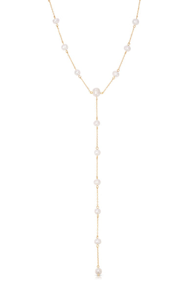 Dripping Pearl Necklace