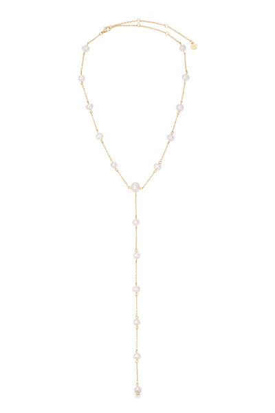 Dripping Pearl Necklace