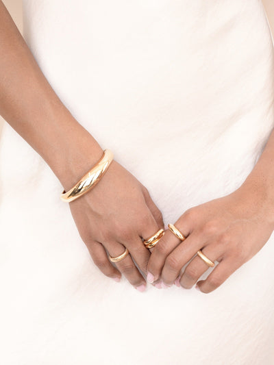 Liquid Cuff - 18k Gold Plated