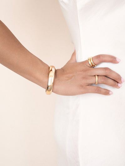 Liquid Cuff - 18k Gold Plated