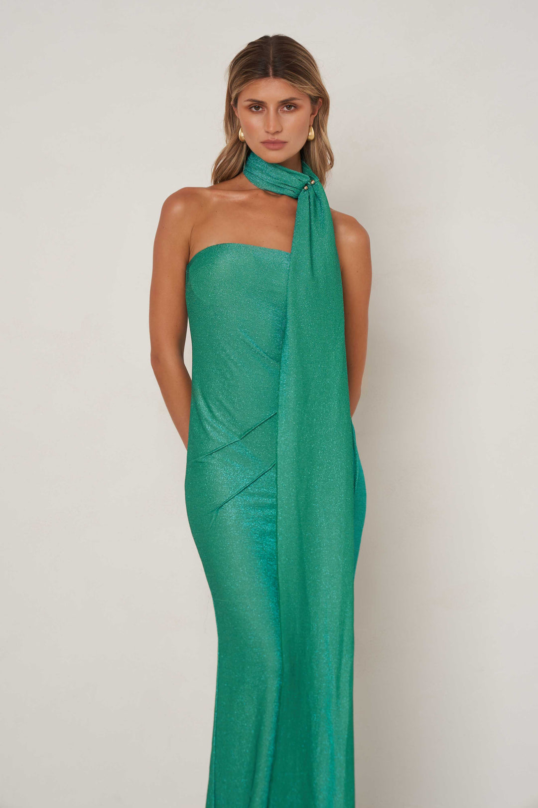 Gabriella Dress - Marine Green