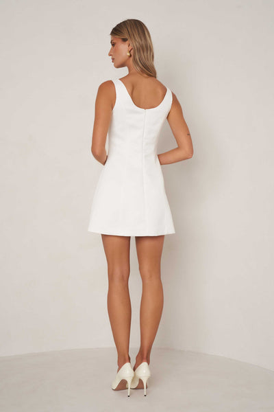 Josephine Dress - White