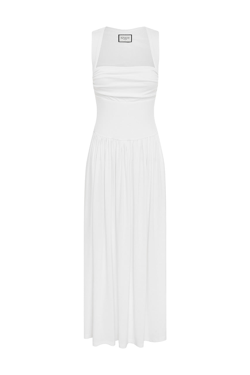 Kimba Maxi Dress - White