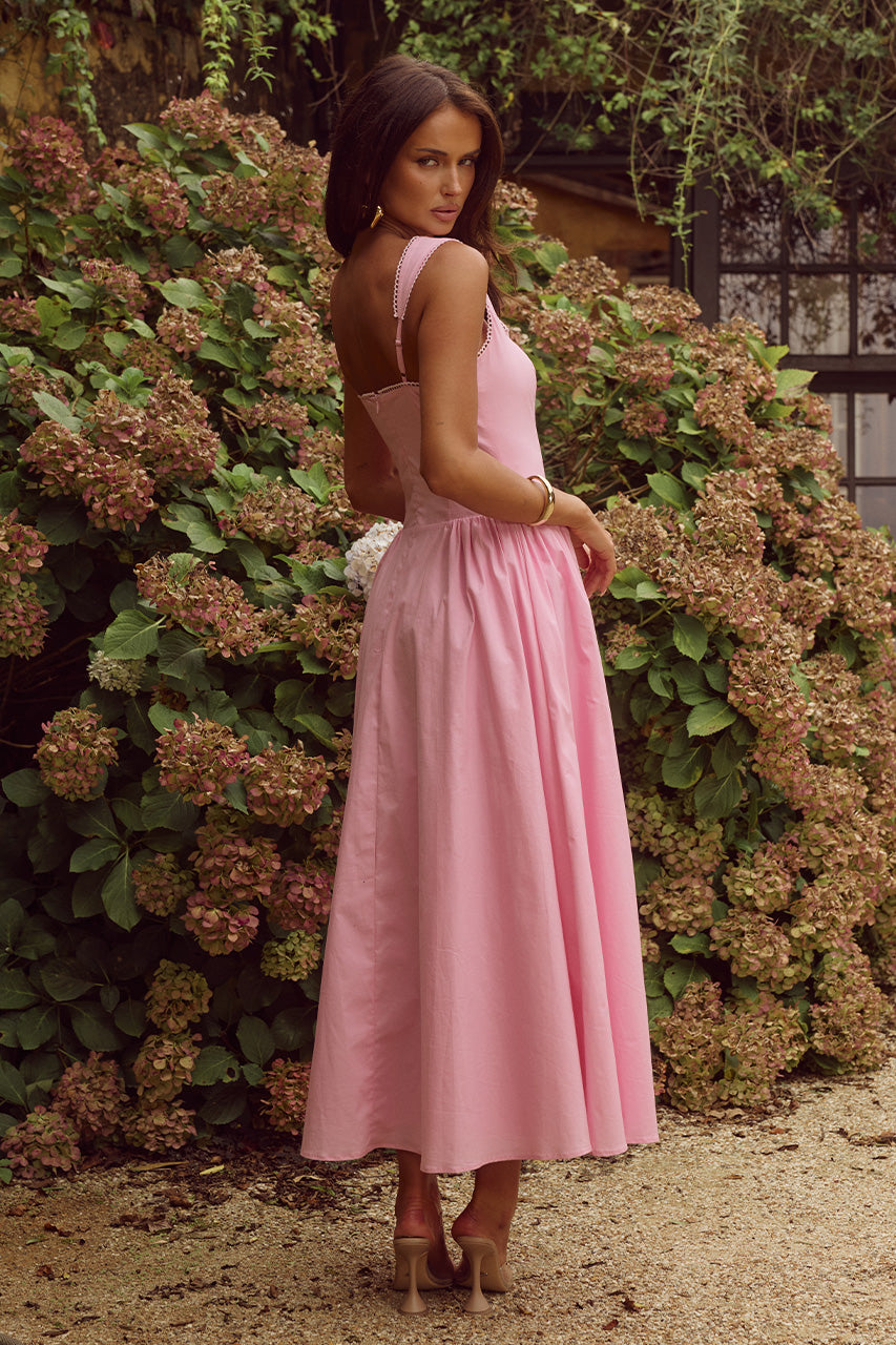 Lani Midi Dress - Pink