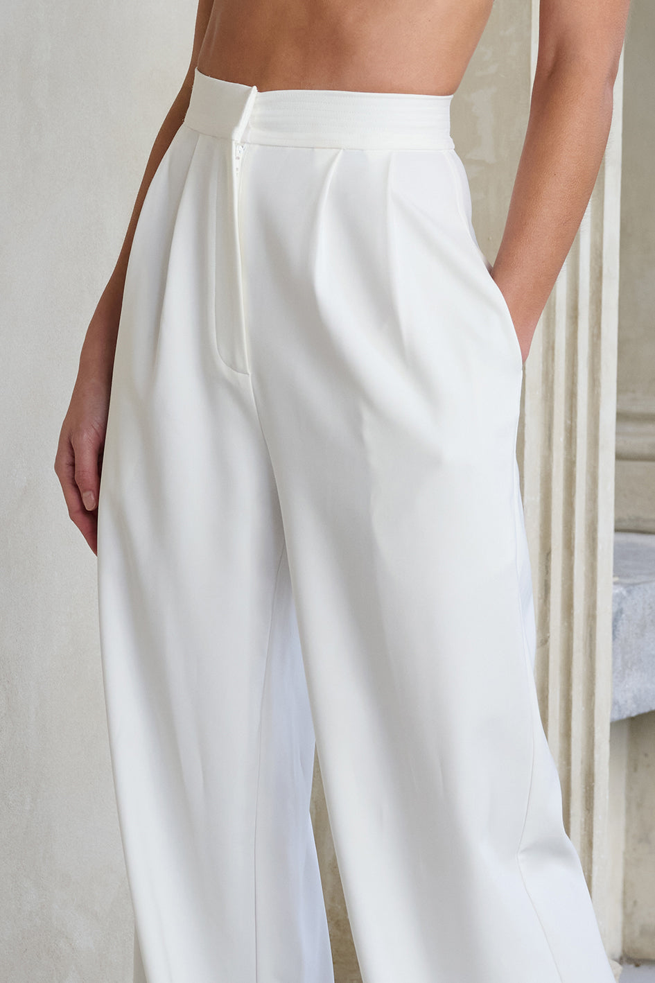 Londyn Pants - White