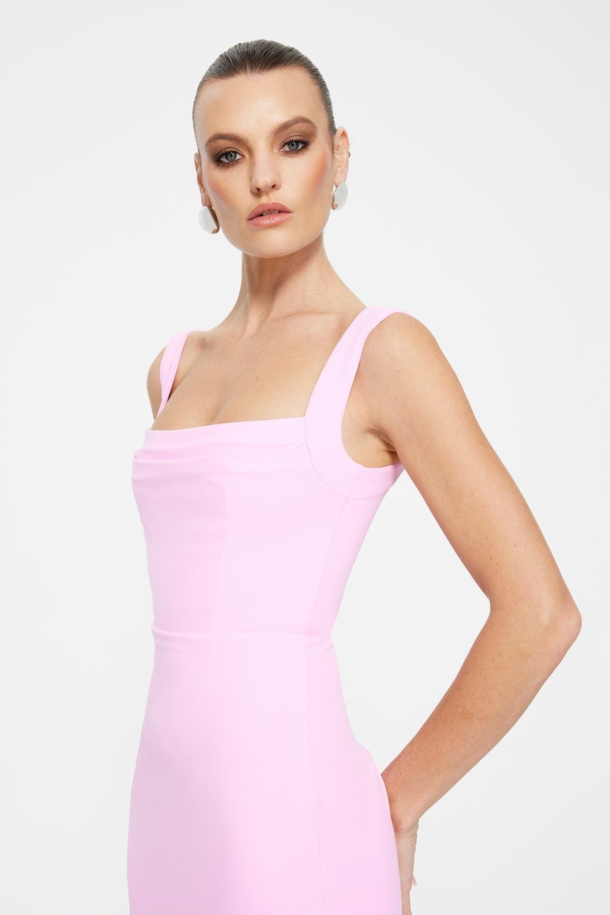 Marbella Gown - Taffy Pink