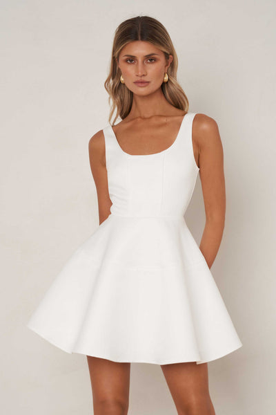 Melody Dress - White