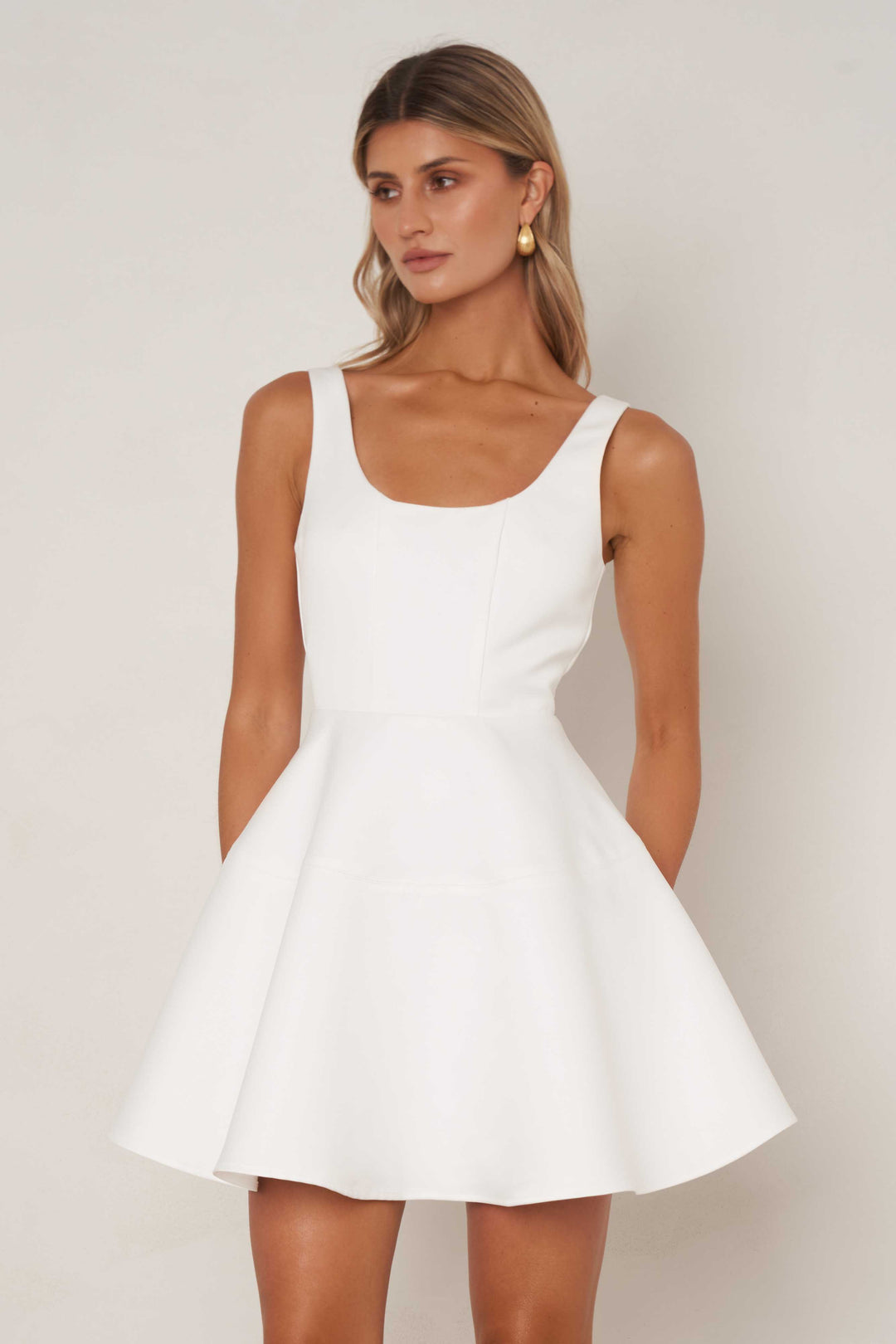 Melody Dress - White