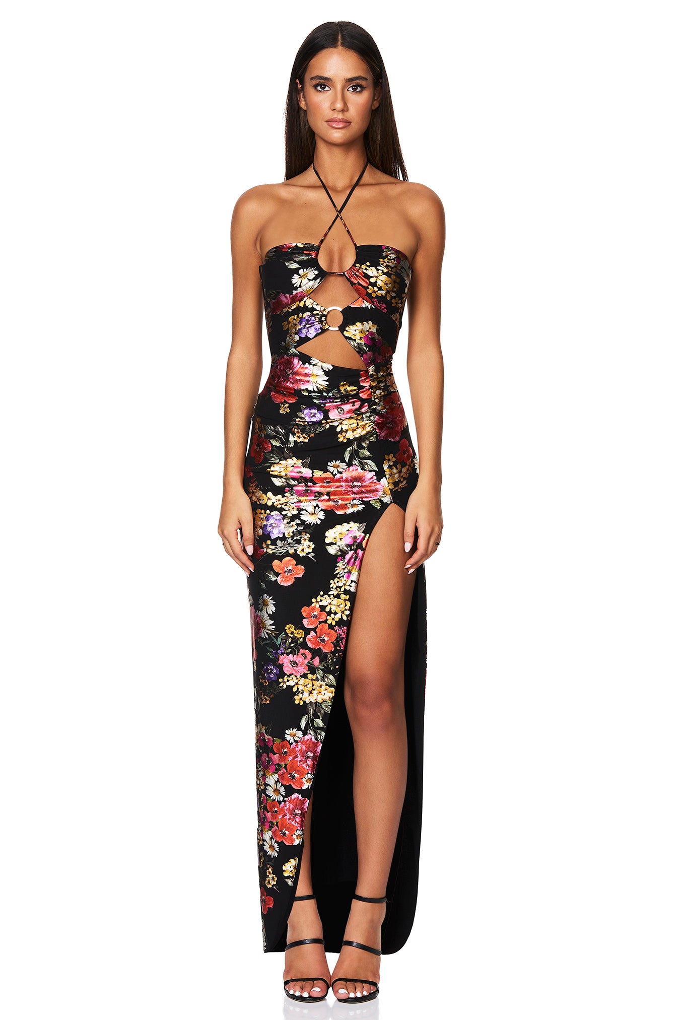 Nookie Electric Floral Maxi Dress - Floral