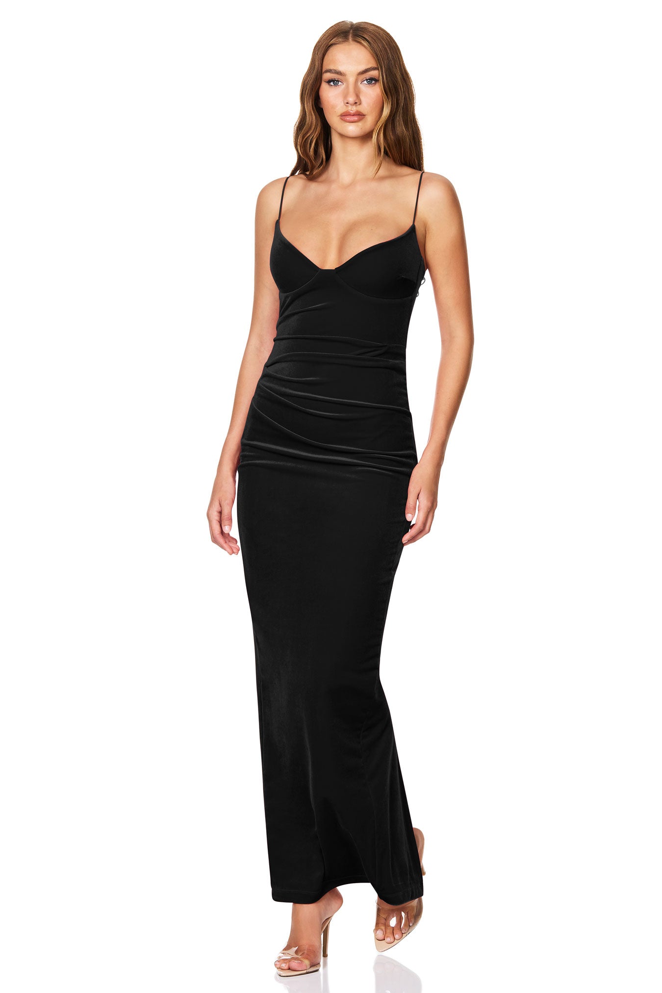 Nookie Mystery Maxi Dress - Black