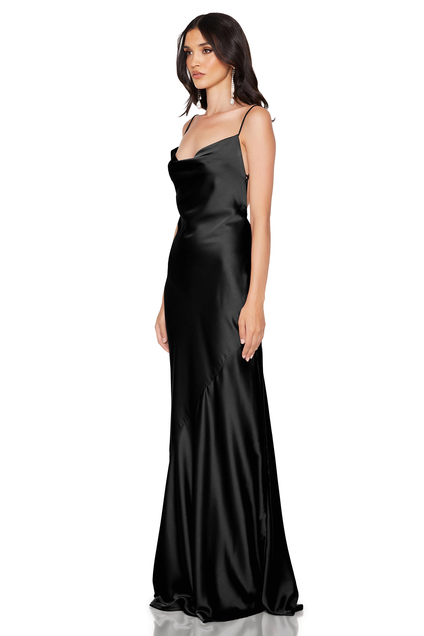 Nookie Emelie Gown in Black