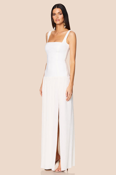 Nookie Desiree Square Neck Maxi Dress - White