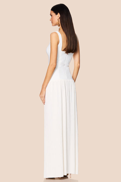 Nookie Desiree Square Neck Maxi Dress - White