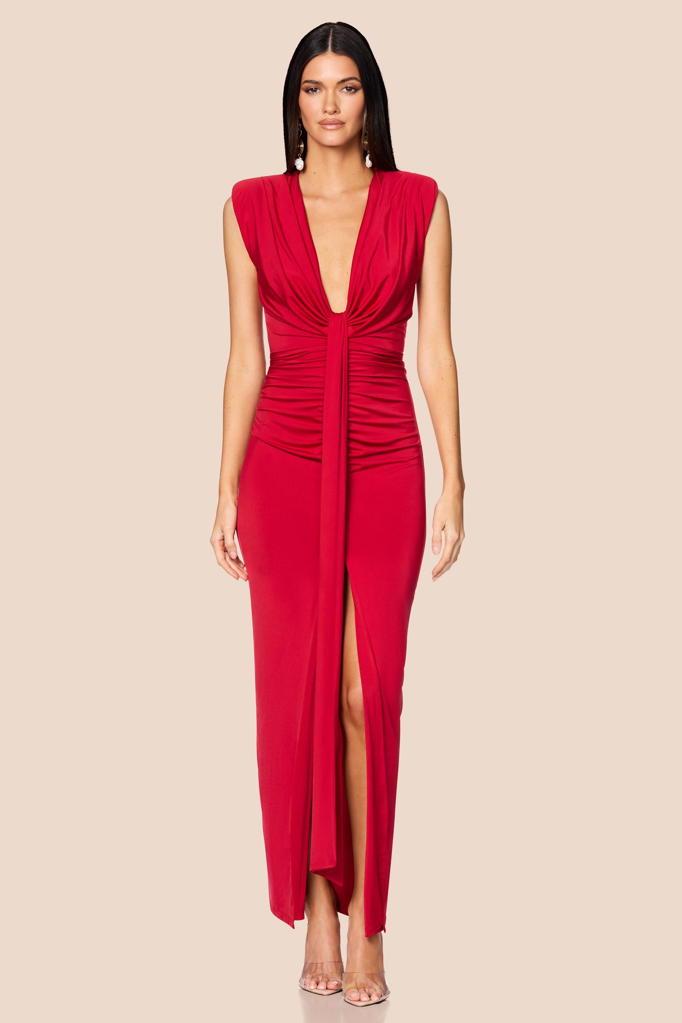 Nookie Giselle Maxi Dress -  Red