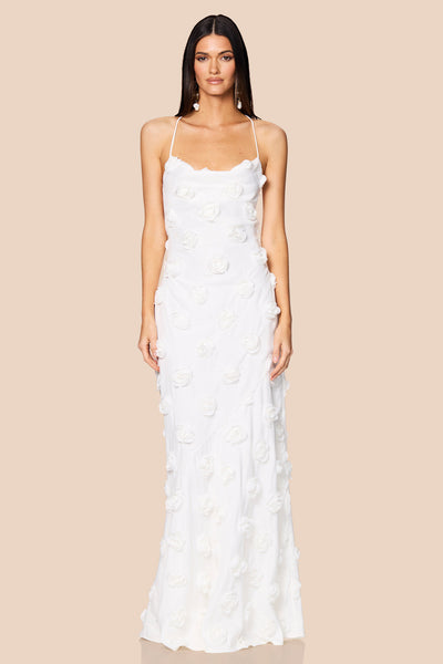 Nookie Roselie Gown - White