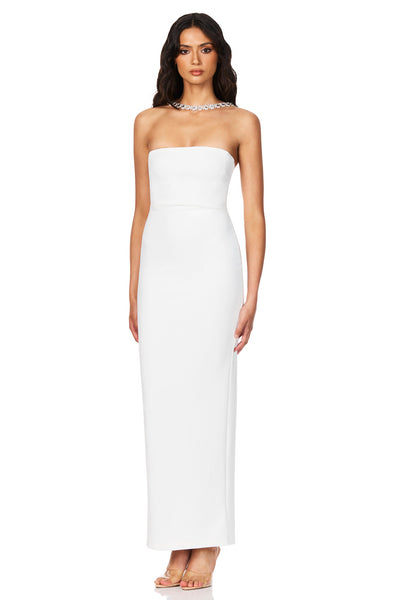 Nookie Madison Gown - White