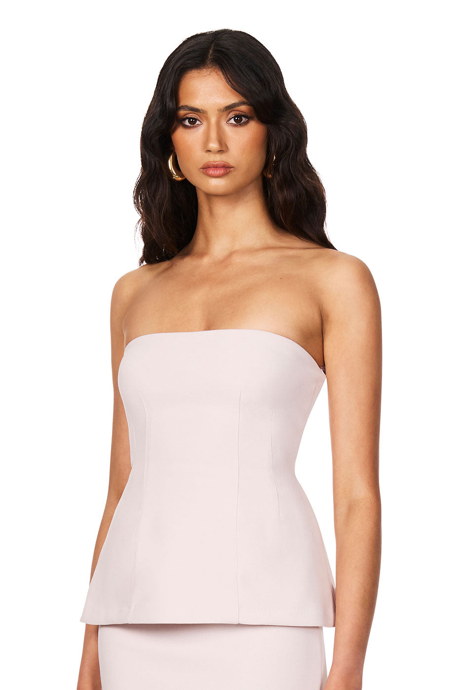 Nookie Caroline Strapless Top - Shell