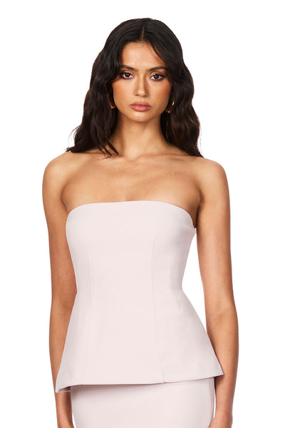 Nookie Caroline Strapless Top - Shell