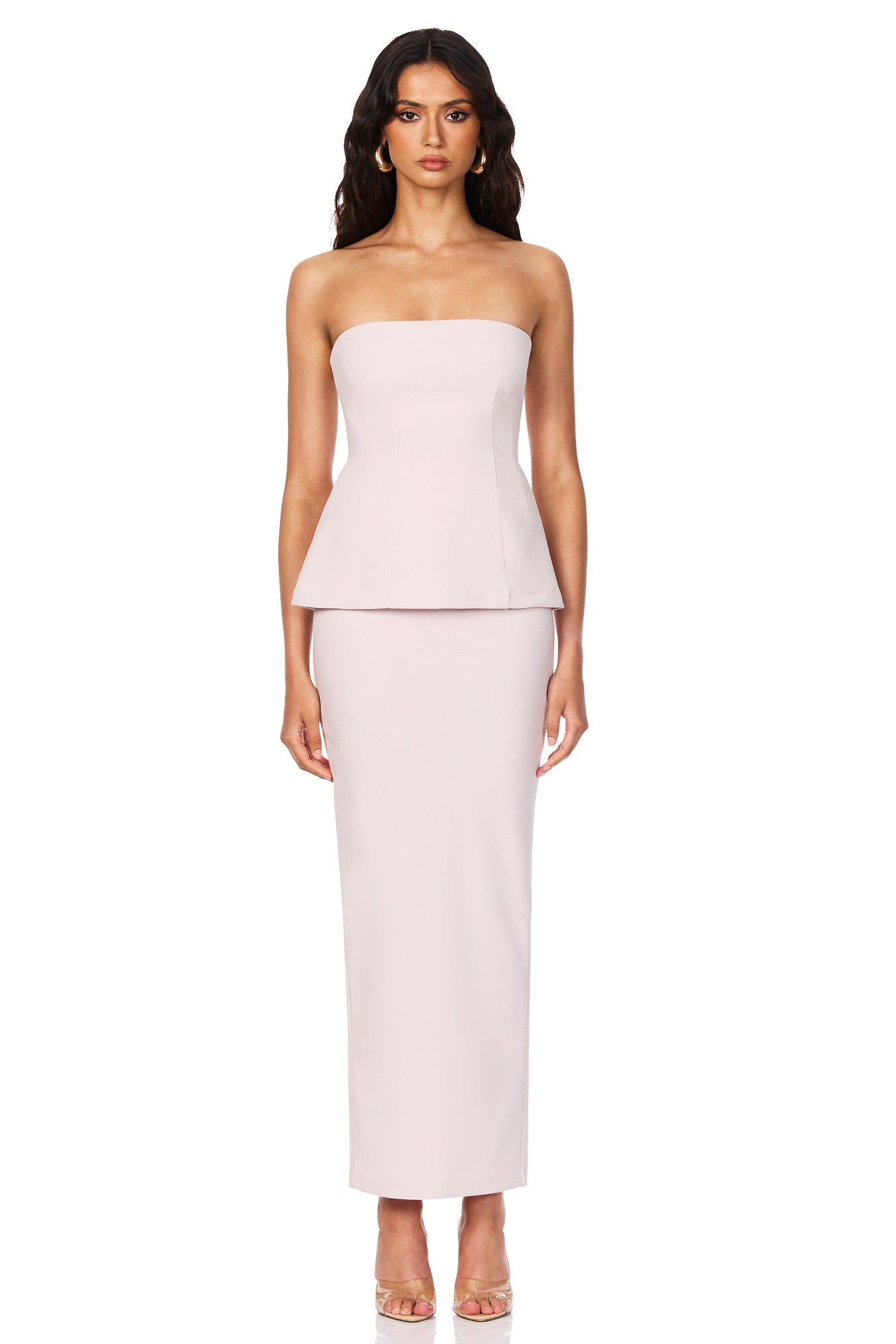 Nookie Caroline Strapless Top - Shell