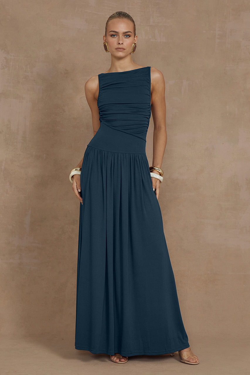 Nalla Maxi Dress - Steel