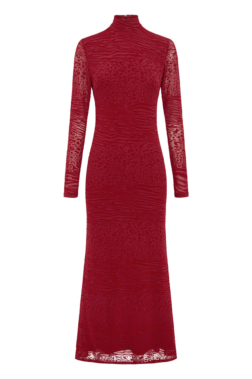 Reia Maxi Dress - Red