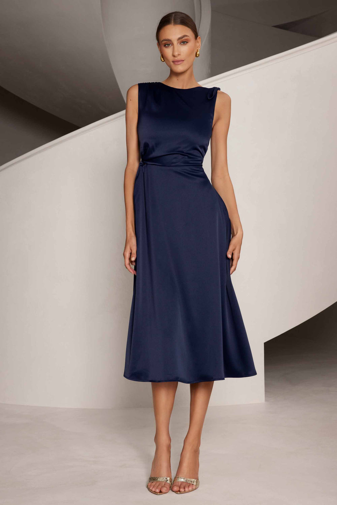 Ronan Dress - Midnight Blue