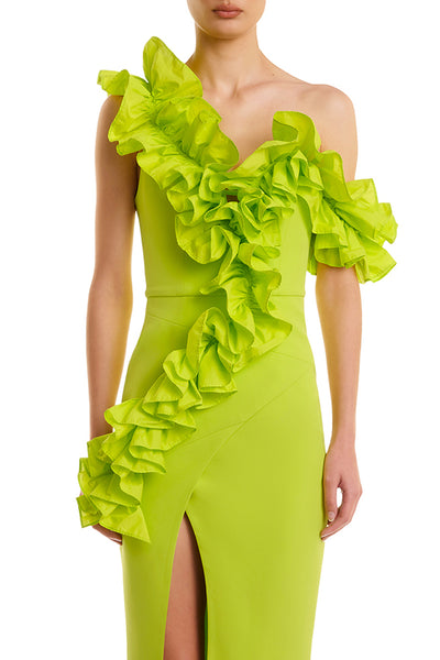 Rosanna Dress - Lime