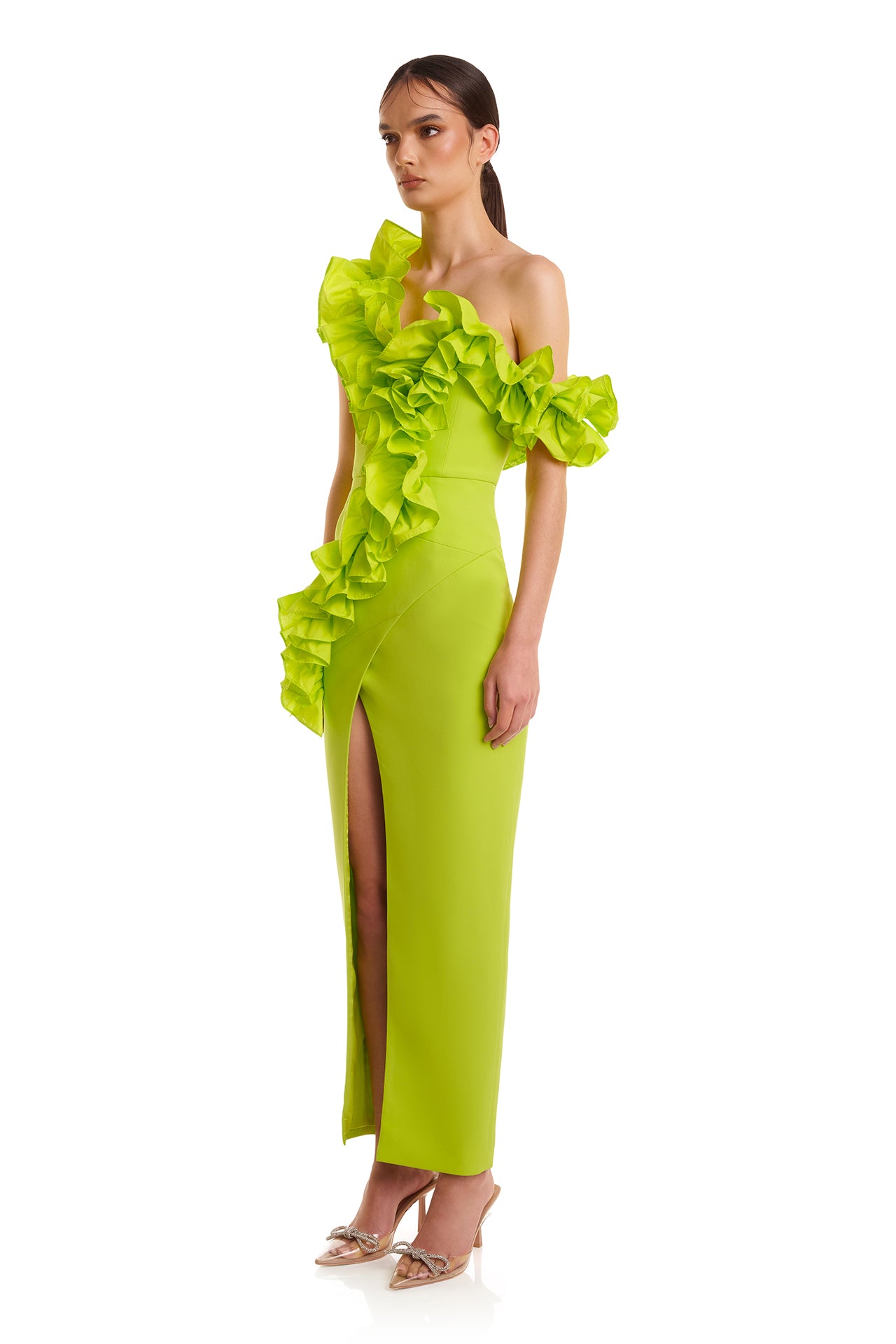 Rosanna Dress - Lime