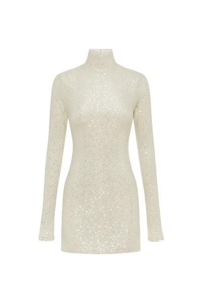 Khloe Mini Dress - Champagne