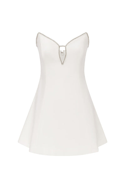 Saphora Mini Dress - Ivory