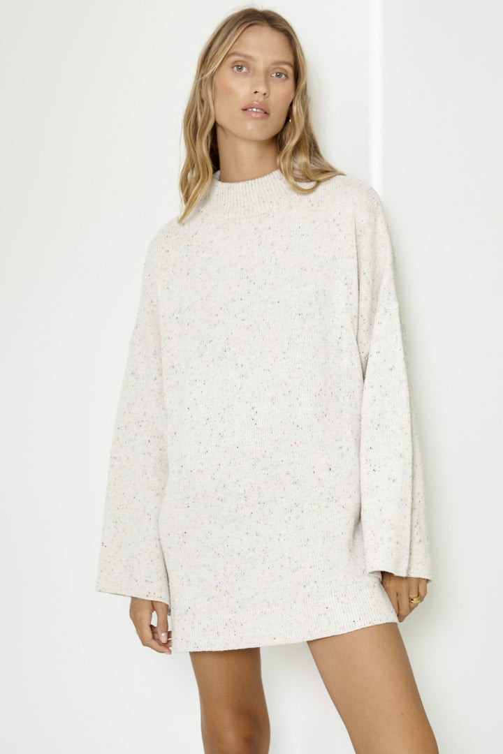 Bea Jumper - Ivory Speckle - SHOPJAUS - JAUS